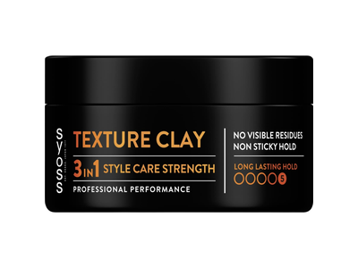 Plaukų molis SYOSS TEXTURE CLAY, 100 ml