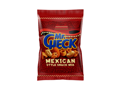 Užkandžių mišinys MR. CHECK, meksikietiškų prieskonių skonio, 200 g