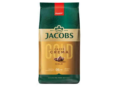 Kavos pupelės JACOBS CREMA, 1 kg