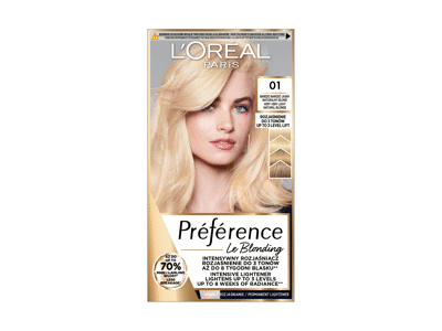 L'Oreal Paris Preference, ilgalaikiai plaukų dažai, 01