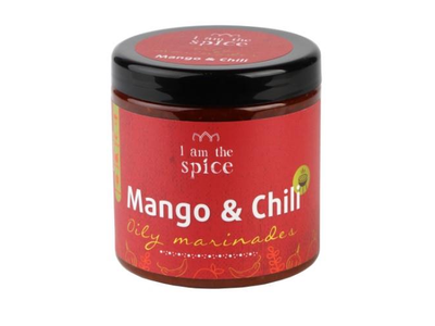 Tropikų vaisių marinatas I AM THE SPICE Mango Chilli, 600 g