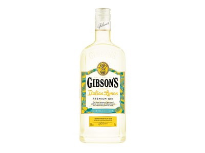 Džinas GIBSON'S ITALIAN LEMON, 37,5 %, 0,7 l
