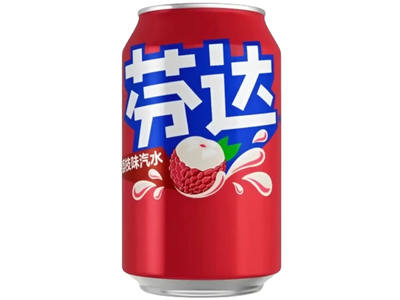 Gaz. gėrimas su saldikl. FANTA LYCHEE, 330 ml