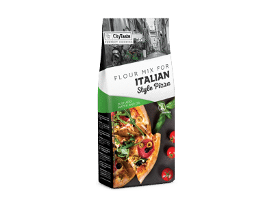 Miltų mišinys itališkoms picoms CITY TASTE, 400 g, 400 g