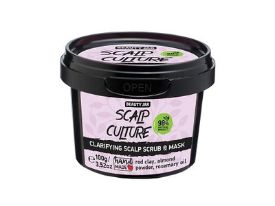 BEAUTY JAR SCALP CULTURE galvos odos šveitiklis ir kaukė, 100 g