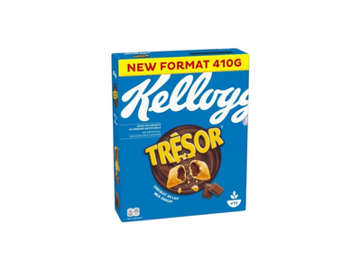 Dribsniai KELLOGG'S TRESOR CHOCO NUT, 410 g