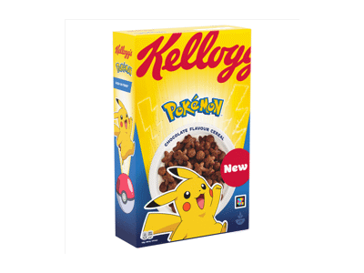 Kukurūzų dribsniai KELLOG's POKEMON CHOCO, 350 g