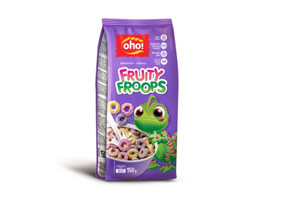 Sausi pusryčiai OHO FRUITY FROOPS, 150 g