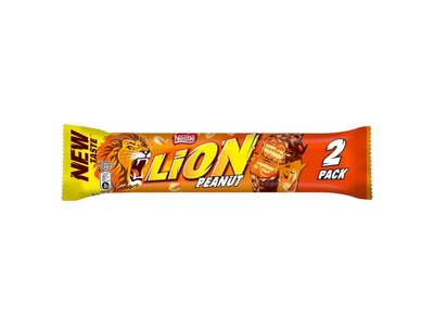 Batonėlis NESTLE LION PEANUT, 62 g
