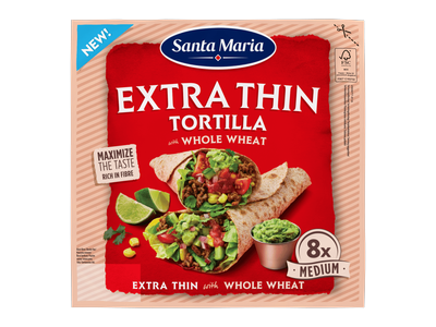 Pilnagr. tortilijos SANTA MARIA, 8 vnt, 239g