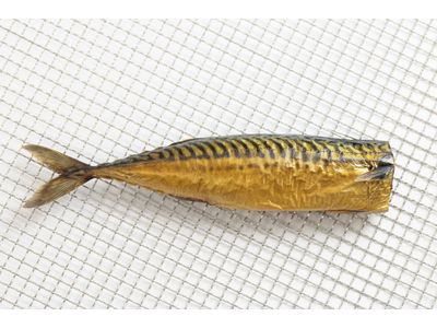Karštai rūkyta atlantinė skumbrė skrosta, be galvos, ~450-600g