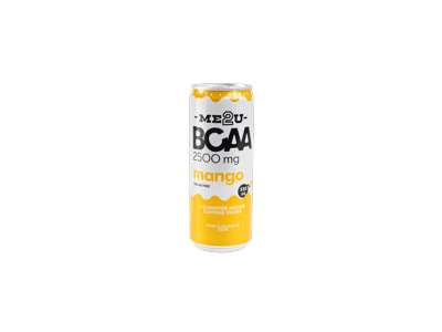 Energinis gėrimas ME2U BCAA, mangų skonio, 330 ml