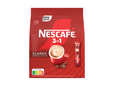 Tirpiosios kavos gėrimas NESCAFE CLASSIC 3 IN 1, 155 g