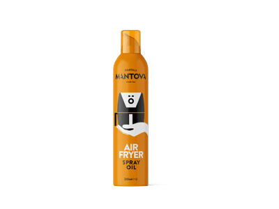 Purškiamasis aliejų mišinys MANTOVA oro gruzdintuvėms, 200 ml