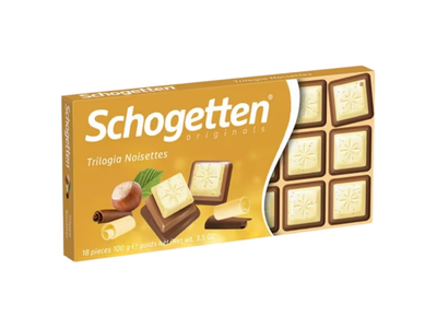 Šokoladas SCHOGETTEN TRILOGIA, 100 g