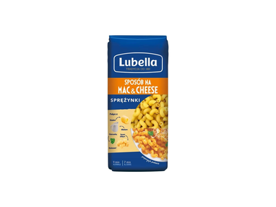 Makaronai LUBELLA MAC & CHEESE, 400 g