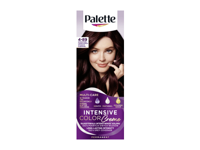 Dažom. plaukų kremas PALETTE INTENSIVE COLOR CREM, Nr. 4-89, 1 vnt.