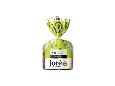 JORĖ balta duona pagard sėklom, 280 g