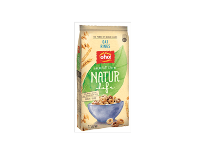 Sausi pusryčiai OHO NATURAL LIFE, 175 g