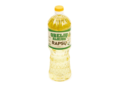 OBELIŲ rapsų aliejus, 900 ml