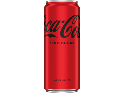 Gazuotas gaivusis gėrimas COCA COLA Zero, 0.33l, skardinė D