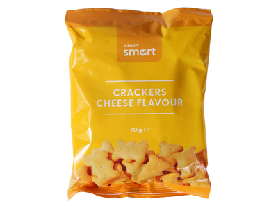 Sūrio skonio krekeriai RIMI SMART, 70 g