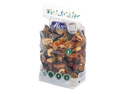 Studentiškas džiovintų vaisių ir riešutų mišinys ALVO, 500 g