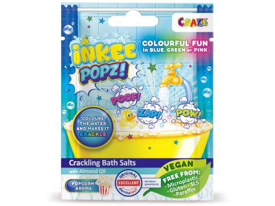 Craze Crackling Salts spalvota vonios druska vaikams 15 g
