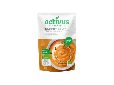 Trinta morkų sriuba ACTIVUS EKO, 400 g