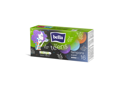 Tamponai BELLA for Teens Super, N16