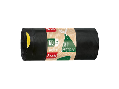 Šiukšlių maišai PACLAN Eco, 120l, 10vnt