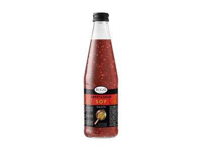 Saldžiarūgštis sojų padažas BUGA'S, 385 g