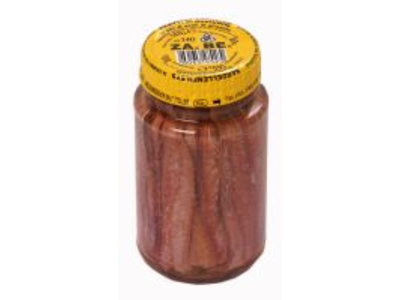 Ančiuvių filė su saulėgrąžų aliejumi, 140 ml / 77 g