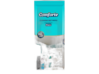 Drėgnos servetėlės Universal Comforte 70vnt