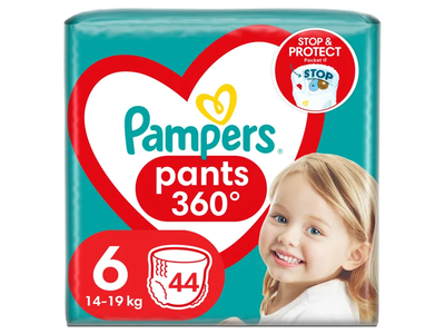 Sauskelnės-kelnaitės PAMPERS Pants, Jumbo Pack, 6 dydis, 44 vnt.