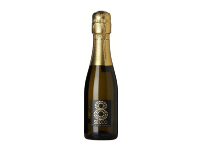 Putojan. baltasis sausas vynas ROCCA 8 SECCO PROSECCO, 0,2 l, 200 ml