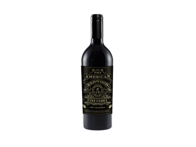 Raudonasis pusiau sausas vynas THE AMERICAN REDWOOD ZINFANDEL, 750 ml