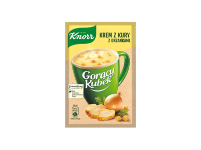 Tiršta vištienos sriuba KNORR su skrebučiais, 16 g