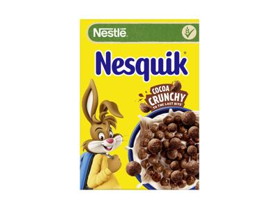 Kakavos skonio javų dribsniai NESTLE NESQUIK, 375 g