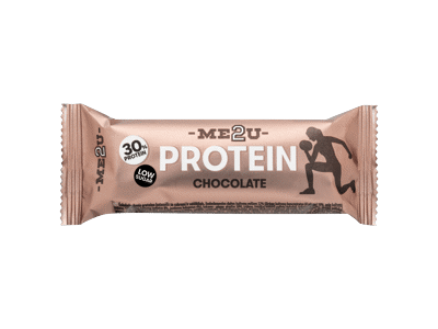 Baltyminis batonėlis ME2U PROTEIN su šokoladu, 60 g