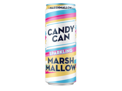 Gazuotas gaivusis gėrimas CANDY CAN Marshmallow, 0.33 l