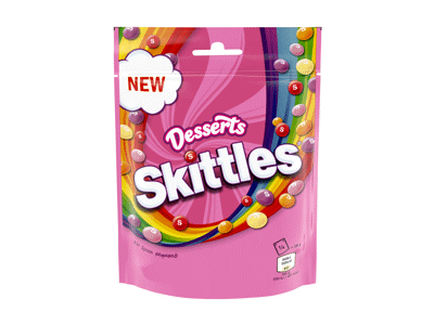 Kramtomieji saldainiai SKITTLES DESSERTS, 152 g