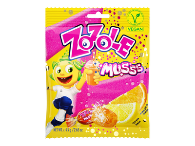 Saldainiai ZOZOLE ORANGE & LEMON, 75 g