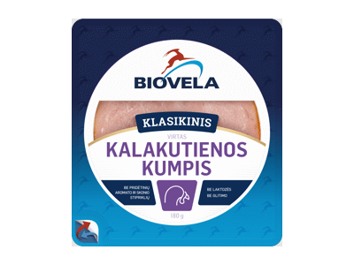 Virtas kalakutienos kumpis, I r., 180 g