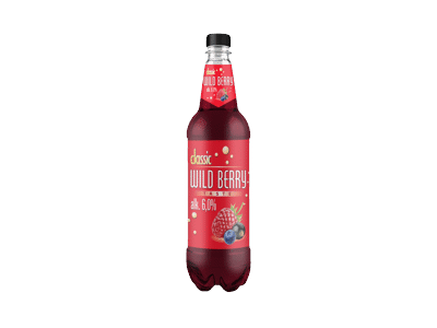 Alaus kokteilis CLASSIC, miško uogų skonio, 1000 ml