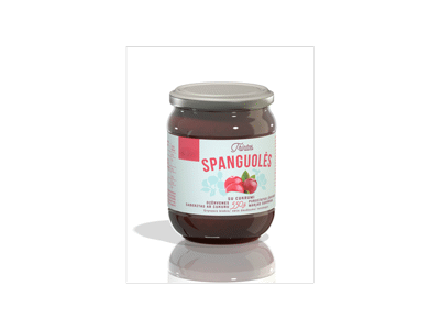 Trintos spanguolės su cukrumi, 550 g