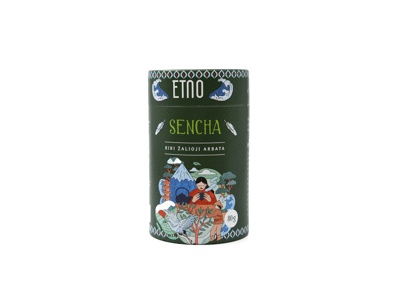 Biri žalioji arbata ETNO. SENCHA, 80 g