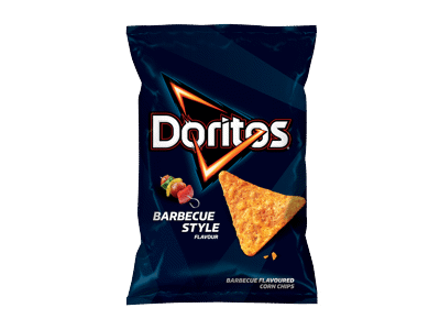Kukurūzų traškučiai DORITOS, barbekiu skonio, 100 g
