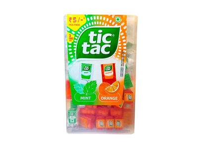 Saldainiai TIC TAC, apels. ir mėtų sk. 255 g