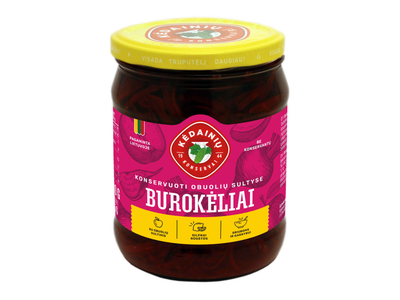 Kons. burokėliai ob. sult. KKF, 480 g / 265 g